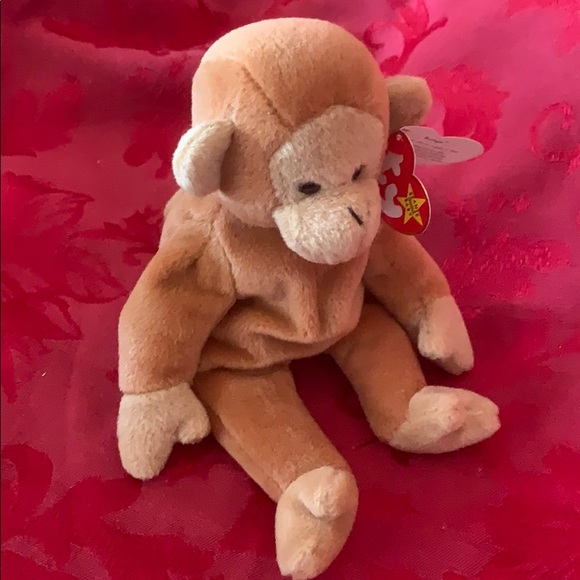 Vintage Bongo the Monkey TY Beanie Baby Limited Series - Picture 10 of 11